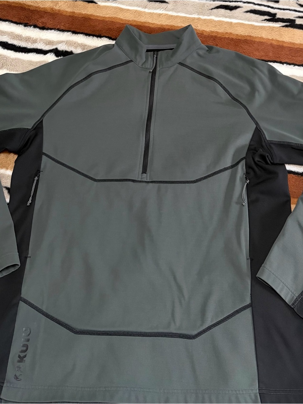 KUIU Hybrid 210 Zip T Smart Fleece Men’s Large